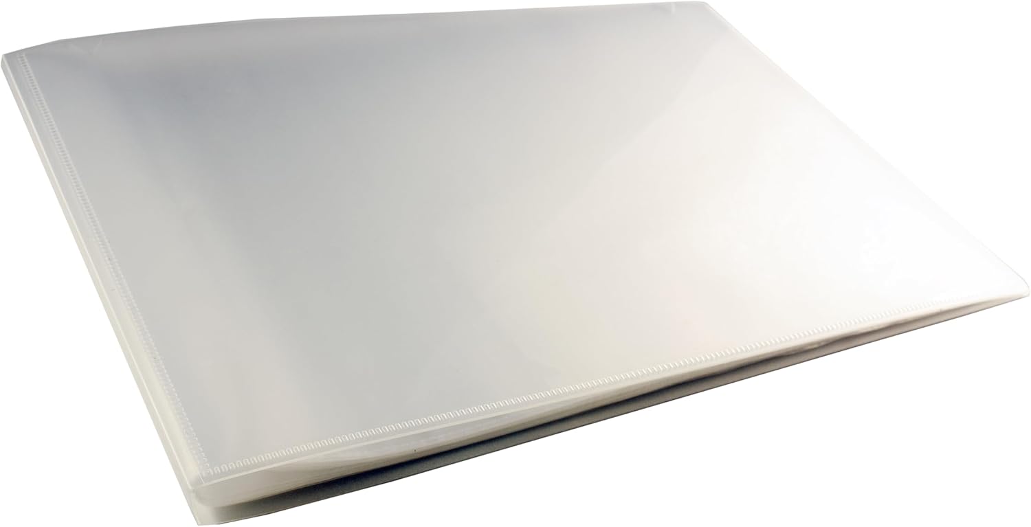 eco eco a4 50% recycled 20 pocket clear landscape presentation display book, storage case portfolio art folder with plastic sleeves, pack of 6, eco175x6 eco eco a4 50% recycled 20 pocket clear landscape presentation display book, storage case portfolio art folder with plastic sleeves, pack of 6, eco175x6