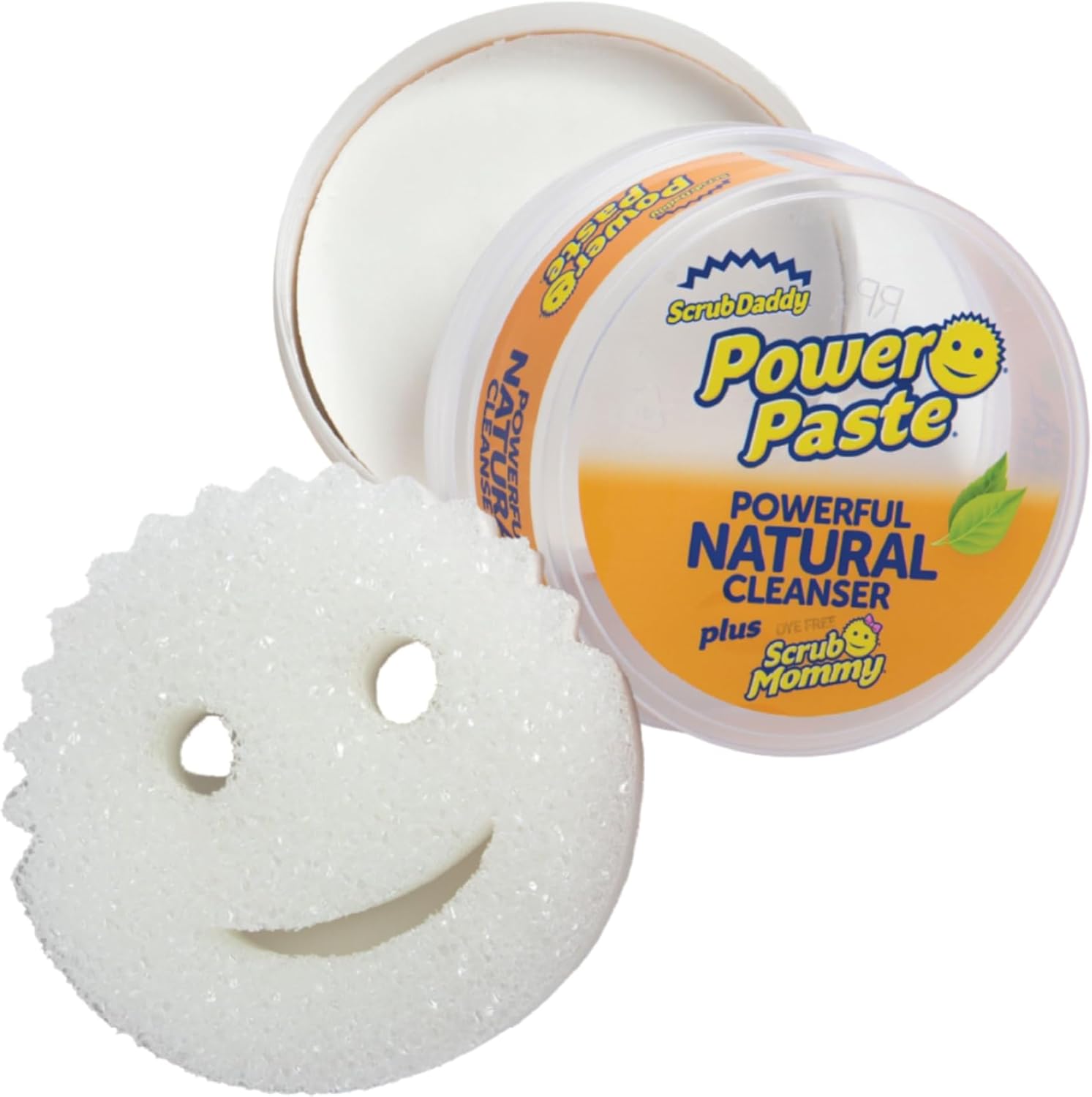 scrub daddy power paste multi purpose cleaner oven cleaner heavy duty cleaning products for cooker, air fryer & induction hob, sink cleaner for bath & shower screen, kit with scrub mommy sponge scrub daddy power paste multi purpose cleaner oven cleaner heavy duty cleaning products for cooker, air fryer & induction hob, sink cleaner for bath & shower screen, kit with scrub mommy sponge