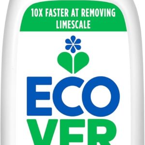 ecover power toilet cleaner, removes limescale leaving a sparkling clean, fresh lemon & orange scent, 1 x 750ml